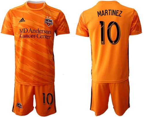 Dynamo #10 Martinez Home Soccer Club Jersey